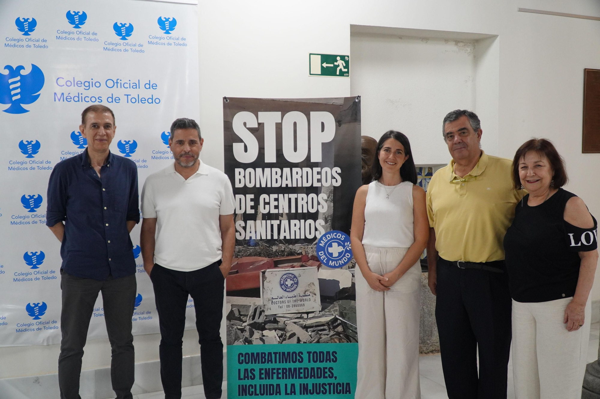 Ponentes e integrantes del Colegio Oficial de Médicos de Toledo