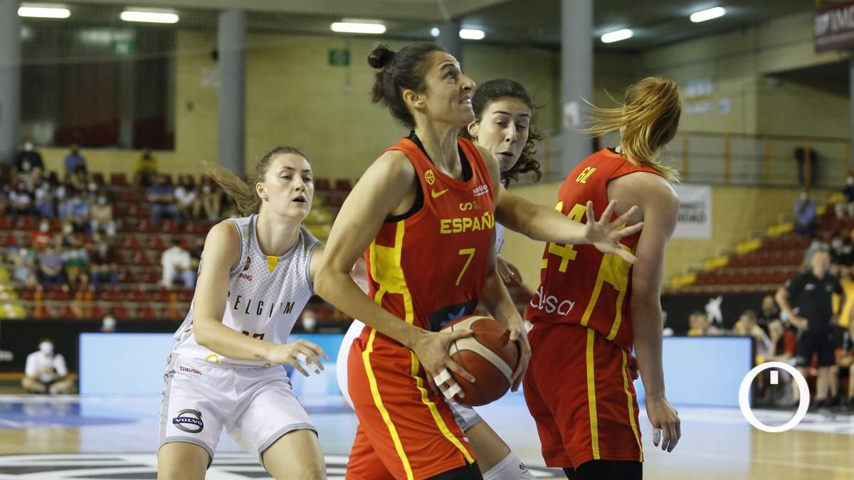 Las imágenes del España - Bélgica