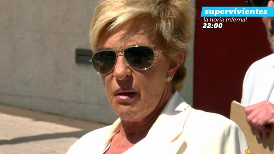 Chelo García Cortés vuelve a 'Sálvame' un mes antes de su final en Telecinco: "Un poco más tarde y no llegas"