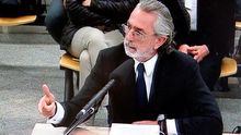 Correa durante uno de los interrogatorios en el juicio que se celebra en San Fernando de Henares.