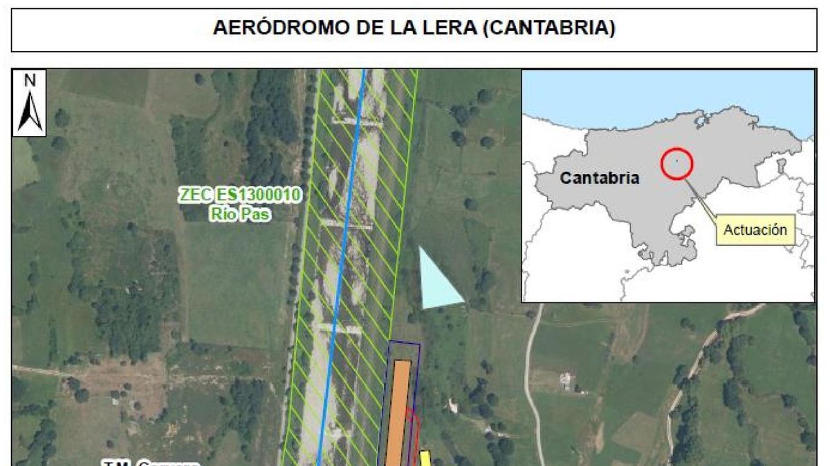 El Gobierno de Cantabria deniega el permiso ambiental para hacer un aeródromo privado en Santiurde de Toranzo