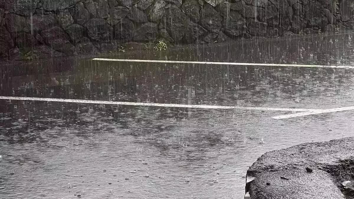 Prealerta por lluvias en La Palma
