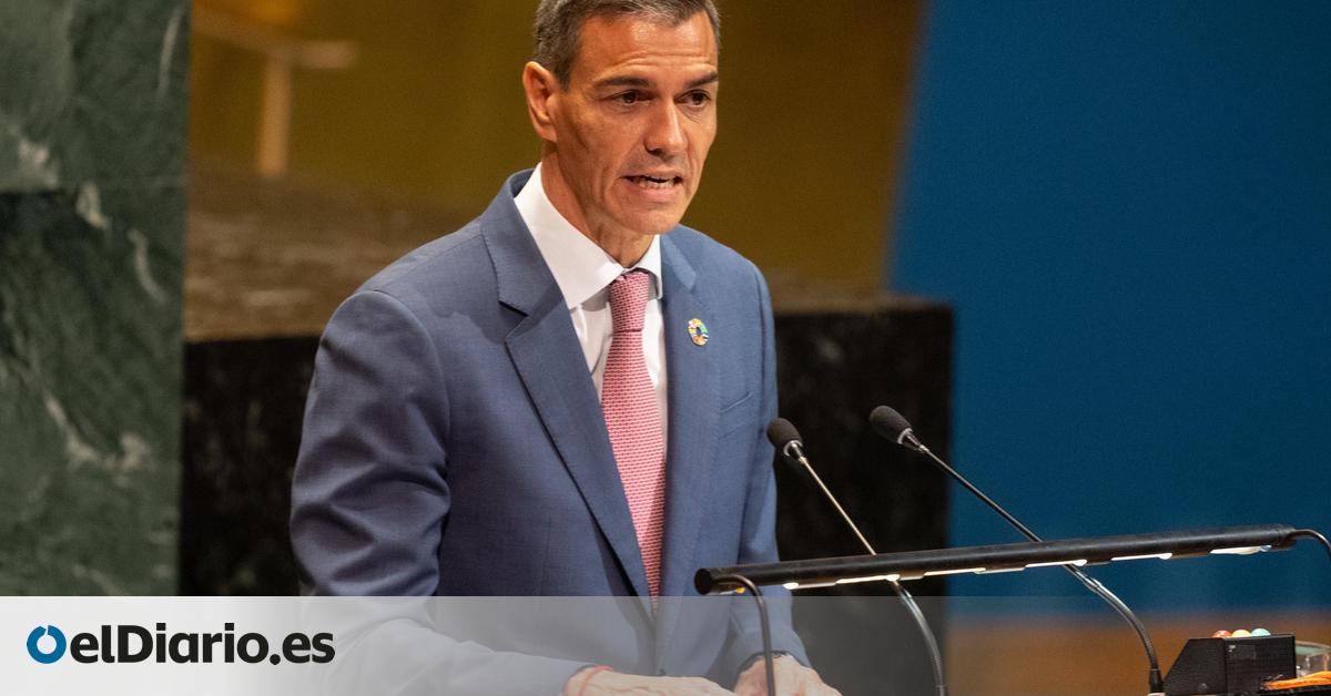 Sánchez anuncia el envío de un buque para asistir a la flotilla a Gaza