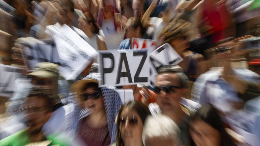 Concentraciones en 125 poblaciones españolas reclaman "el fin del genocidio" en Gaza