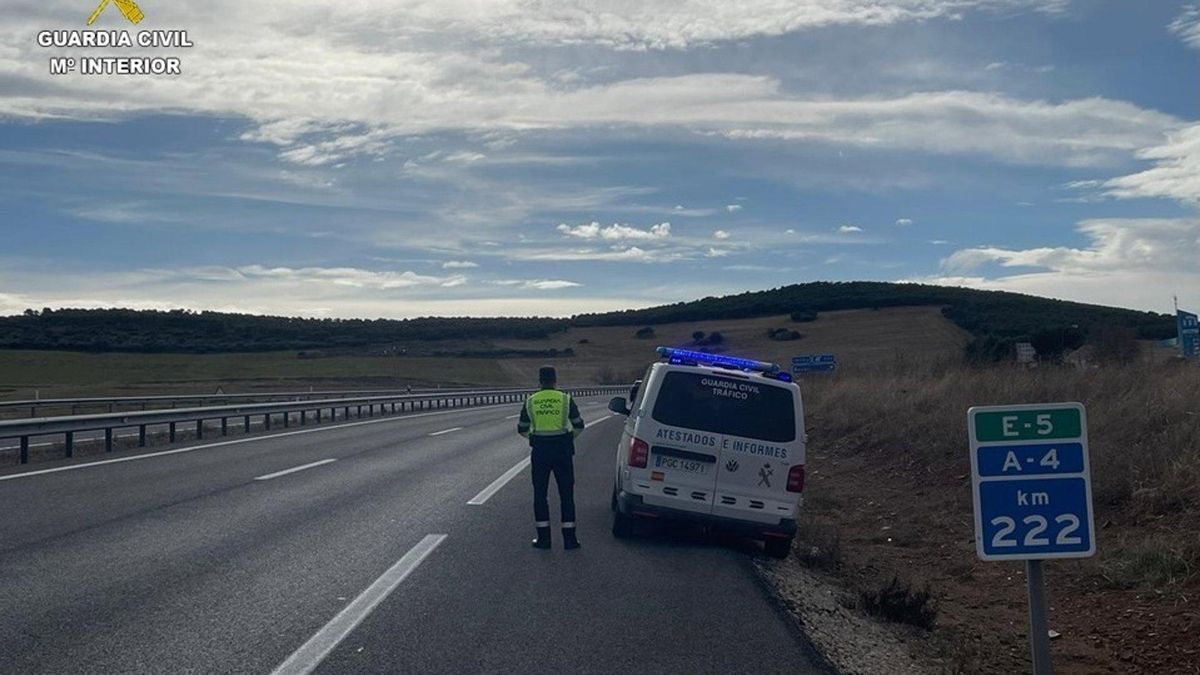 Conducía drogado a 236 kilómetros por hora en una carretera de Ciudad Real