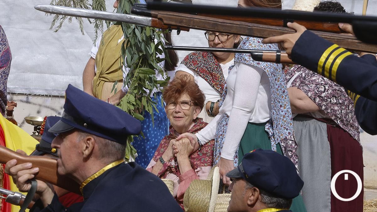 Recreación de la batalla del Puente de Alcolea