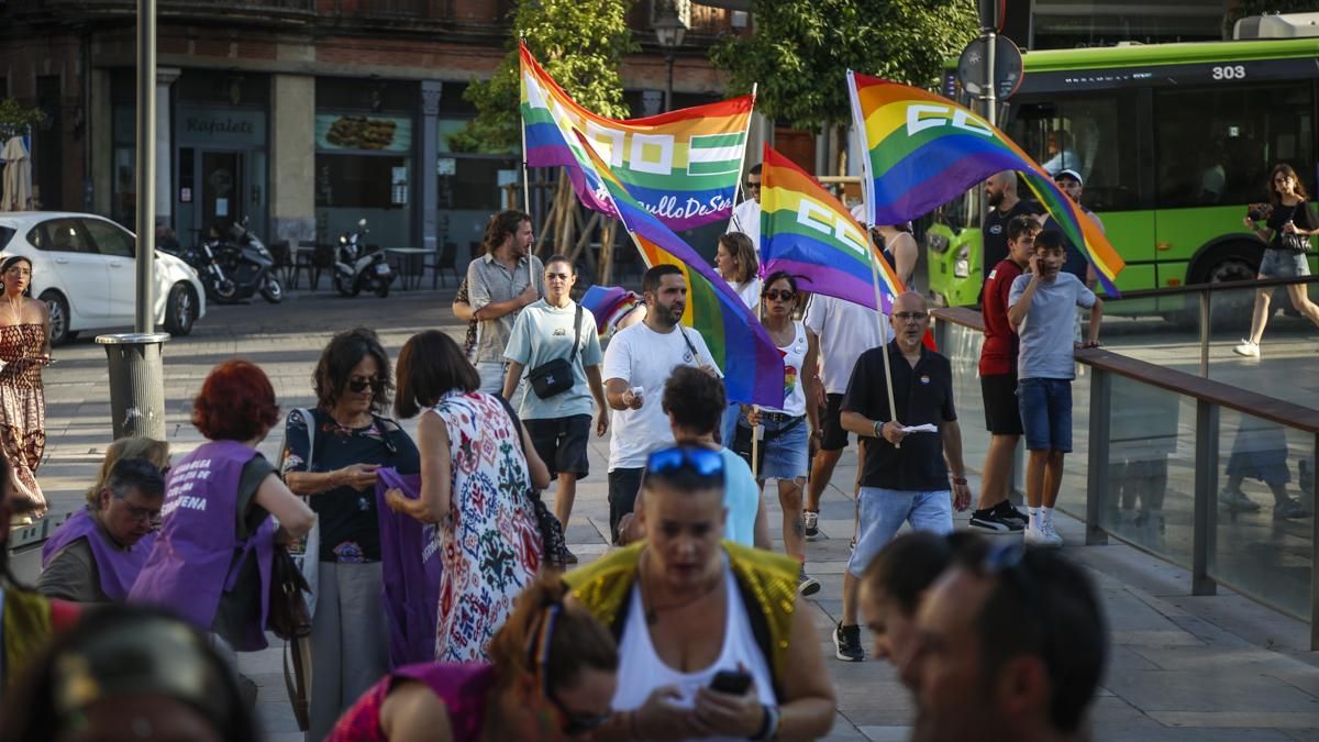 Marcha del Orgullo convocada por la Plataforma Córdoba por la Diversidad