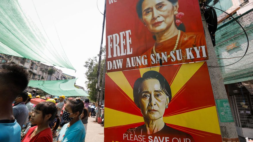 Aung San Suu Kyi se encuentra bien de salud, según sus abogados