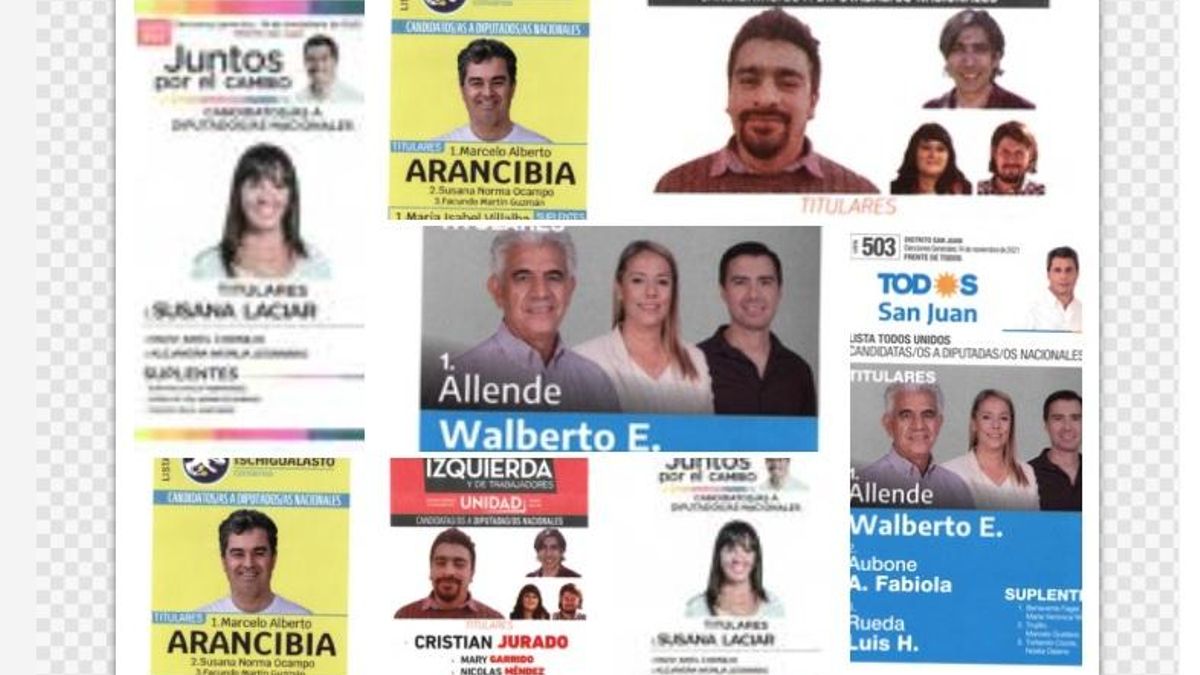 Las boletas para las elecciones del 14 de noviembre en San Juan