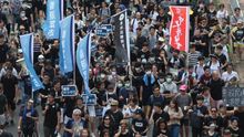 Periodistas se manifiestan en Hong Kong contra la actuación policial