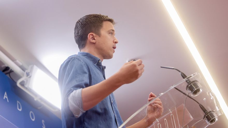 Archivo - El líder de Más País, Íñigo Errejón.