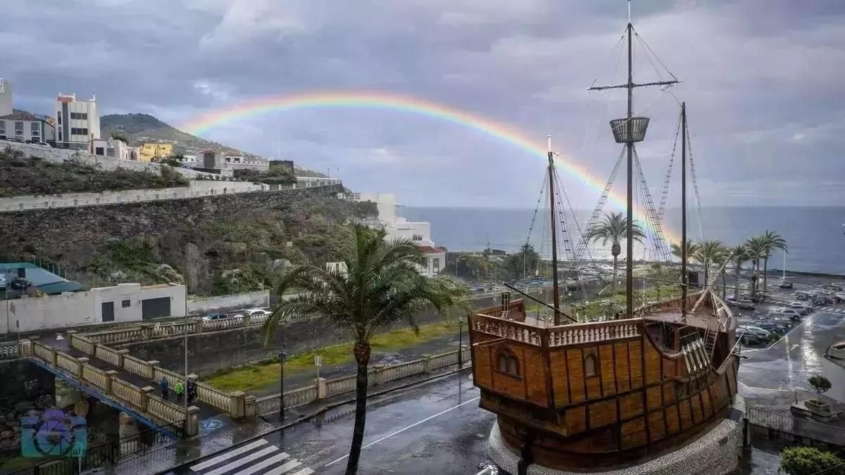 Lluvias este viernes en el norte y este de La Palma