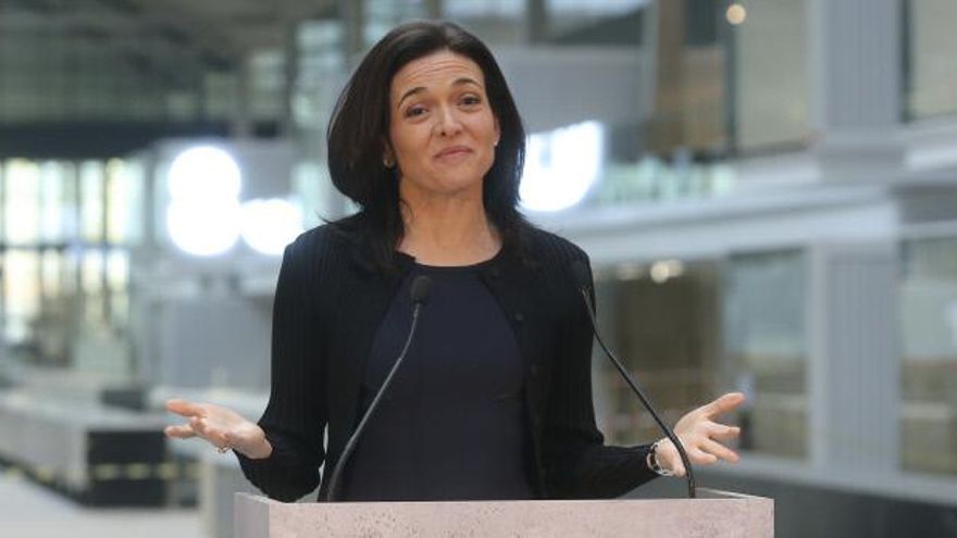 Sheryl Sandberg, hasta ahora jefa de Operaciones de Facebook, en una imagen tomada en 2017.