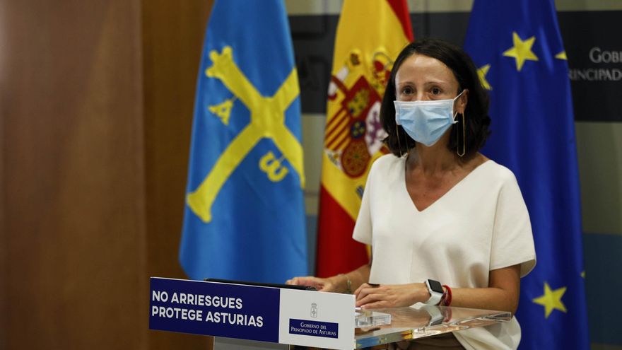 La portavoz del Gobierno del Principado, Melania Álvarez