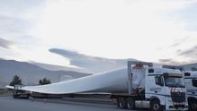 Motril exporta con Cartagena las mayores palas de aerogeneradores que se fabrican en España