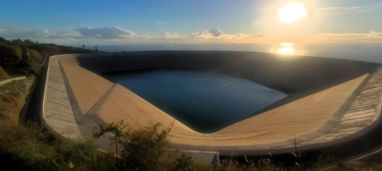 Balsa de Vicario, en el municipio de Tijarafe.