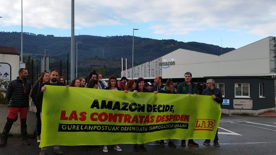 Vayven, subcontrata de Amazon en la planta vizcaína de Trapagaran, despide a sus 23 trabajadores