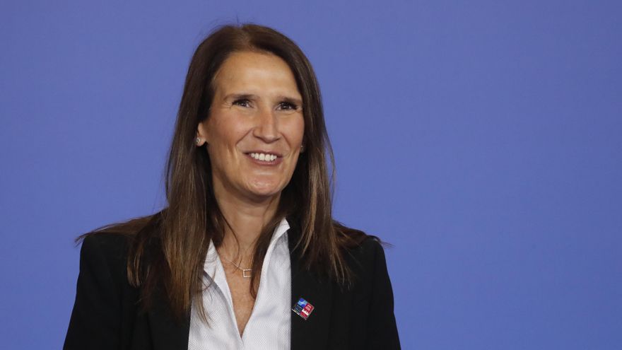 La ministra de Asuntos Exteriores Sophie Wilmès, en una imagen de archivo. EFE/EPA/TOMS KALNINS