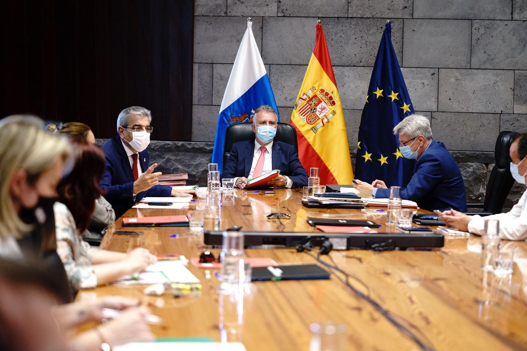 Reunión del Consejo de Gobierno celebrado este jueves.