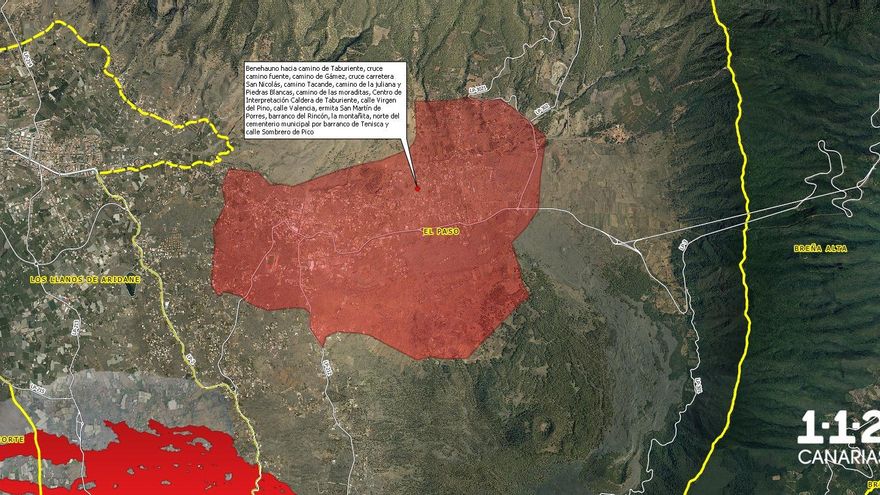El Pevolca recomienda a parte de la población de El Paso que permanezca en interiores por la intrusión de calima