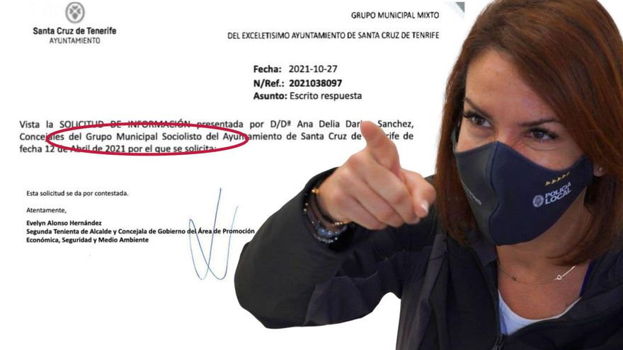 Un escrito oficial del Ayuntamiento de Santa Cruz de Tenerife se refiere al PSOE como "sociolisto"