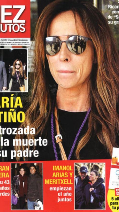 María Patiño, portada de la revista Diez Minutos