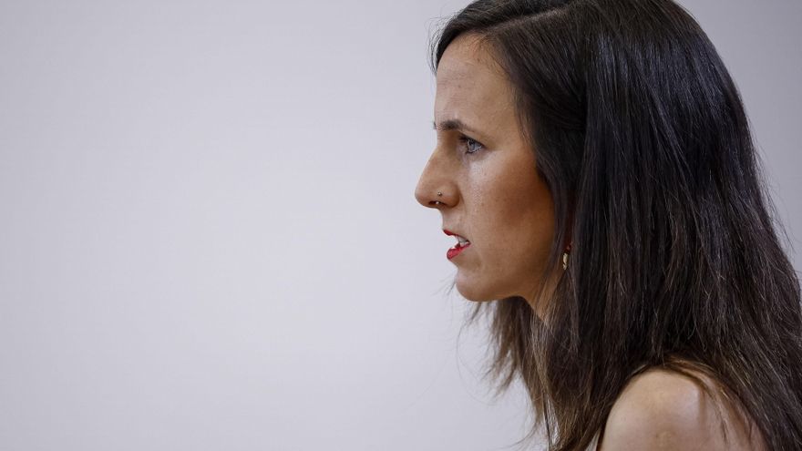 La líder de Unidas Podemos, Ione Belarra la semana pasada en Madrid. EFE/ Daniel González
