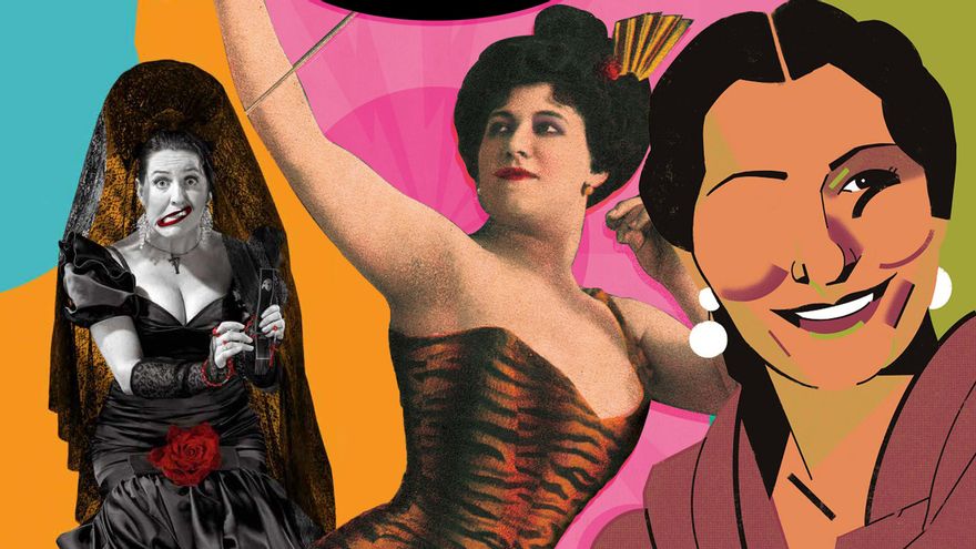 Laura Inclán, y las portadas de Sicalipticas y Doña Concha, la rosa y la espina