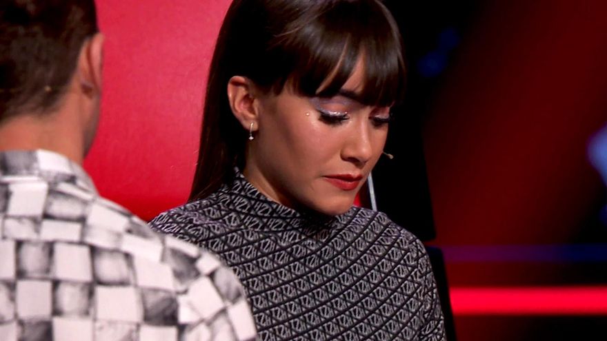 Aitana rompió a llorar en 'La Voz Kids' y emocionó a Bisbal: "Esto tienes que contarlo"