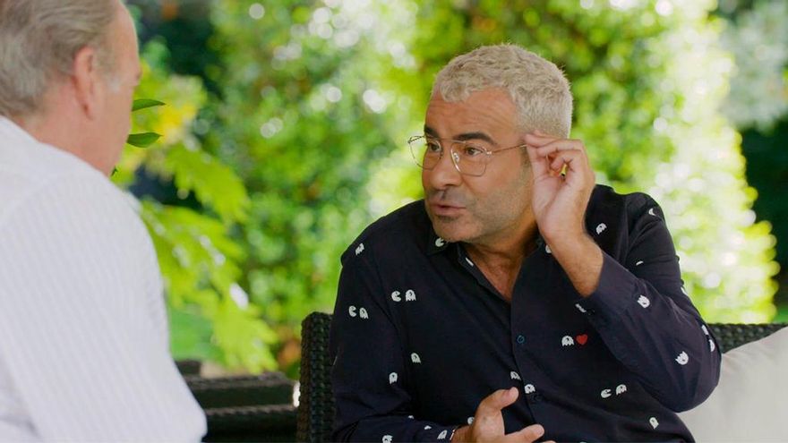 Jorge Javier con Bertín, en la segunda grabación