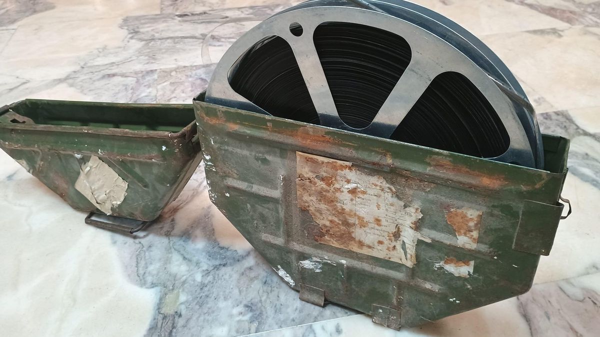 La película 'La Juventud de Máximo' se conservaba dentro de su lata original