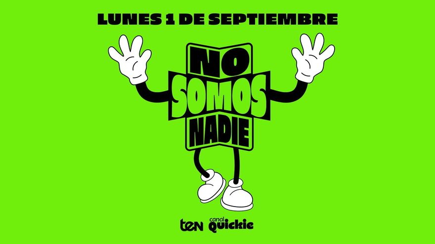 El logo del nuevo 'No somos nadie'