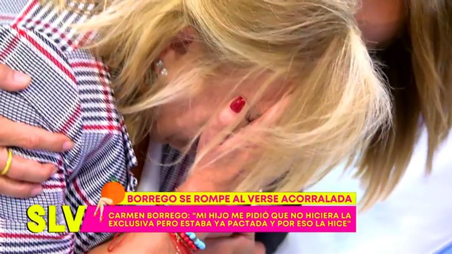 Terelu llamó enfadada a 'Sálvame' tras acorralar en directo a Carmen Borrego: "¿Era necesario?"