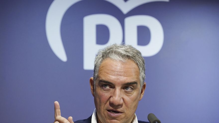 El coordinador general del PP, Elías Bendodo, en una imagen de archivo.EFE/Nacho Gallego