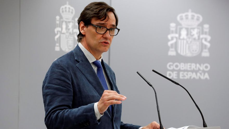 El ministro de Sanidad, Salvador Illa. EFE/ Chema Moya/Archivo