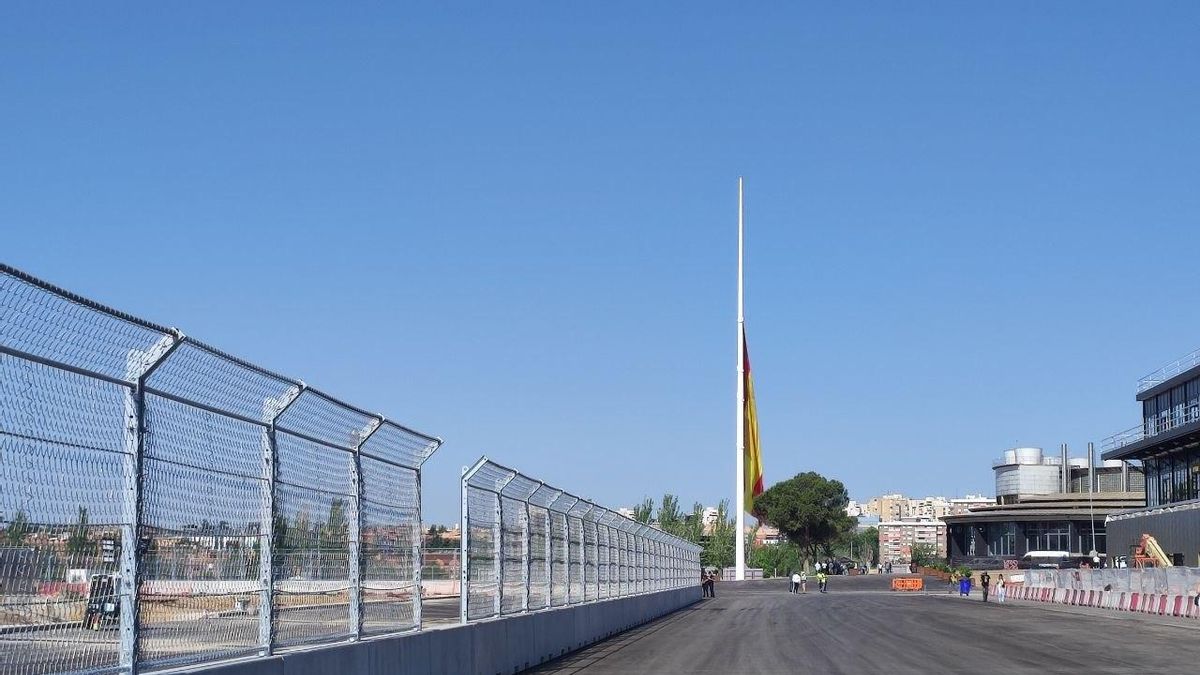 Recta del circuito Madring.
