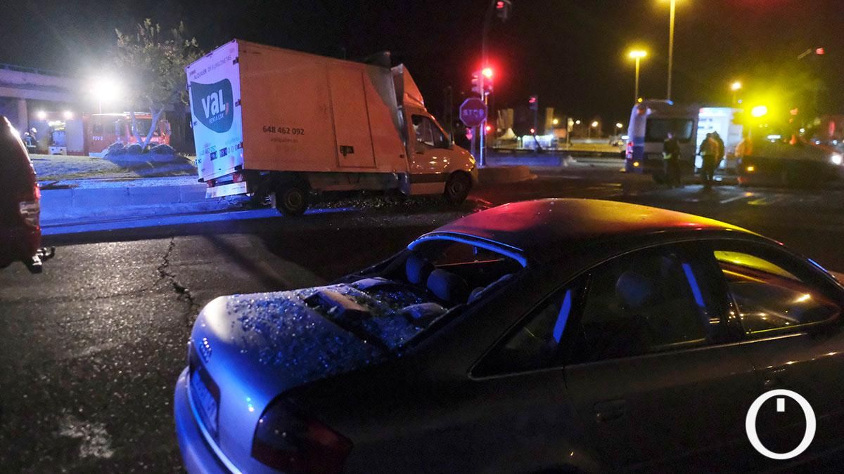 Imagen de archivo de la glorieta de Louvière, donde se ha producido el accidente.
