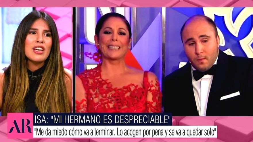 Isa Pantoja responde en 'AR' a los últimos ataques de su hermano Kiko Rivera: "Es una persona despreciable"