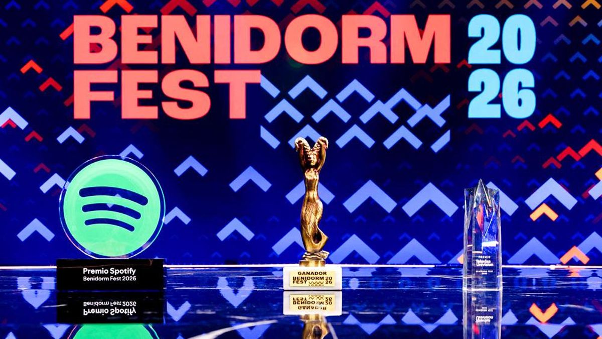 El logo y los premios del Benidorm Fest 2026