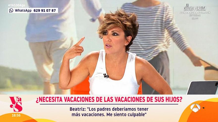 El susto de Sonsoles Ónega al saltar una alarma en su programa: "Fuera de bromas, ¿qué pasa?"