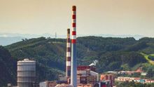 Central térmica de Aboño, en Asturias.