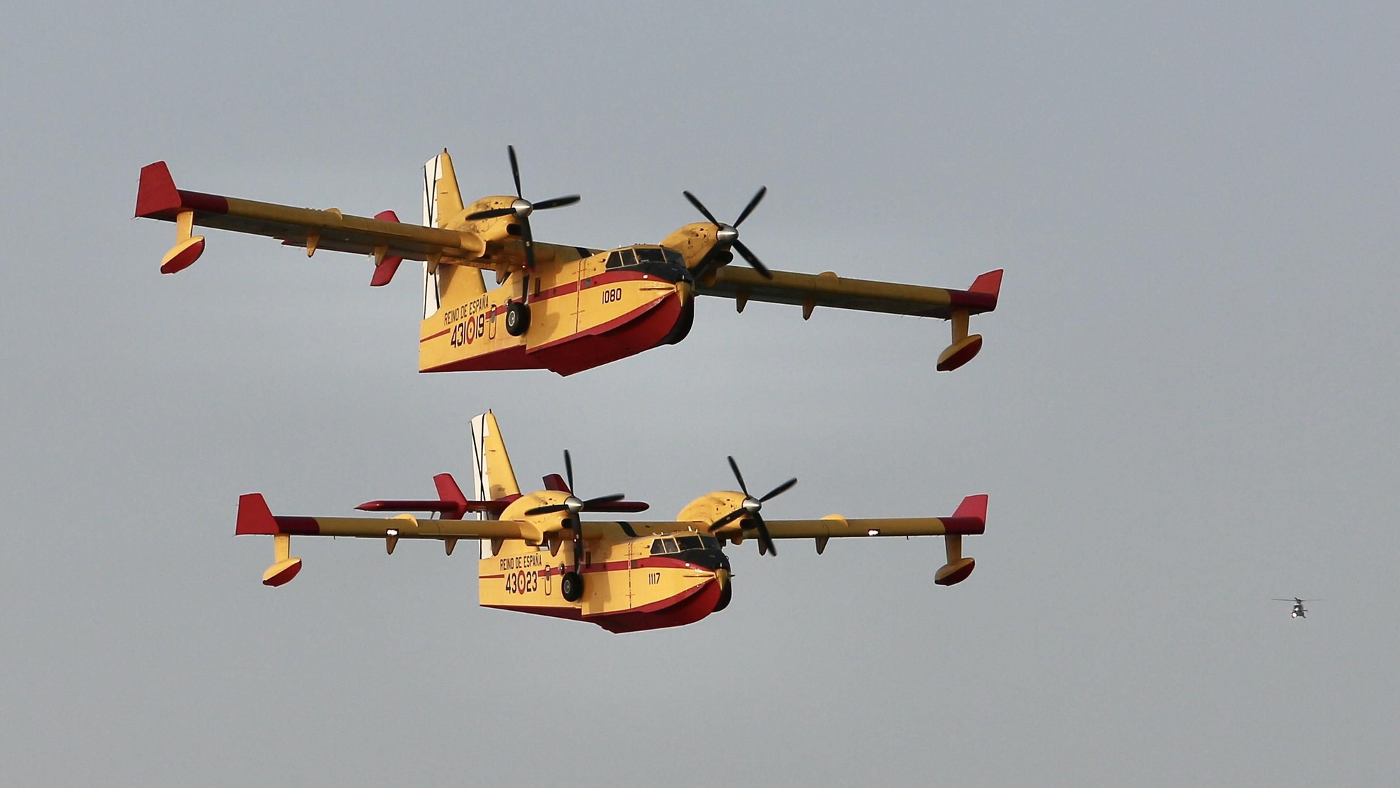 Hidroaviones en Las Palmas de Gran Canaria.