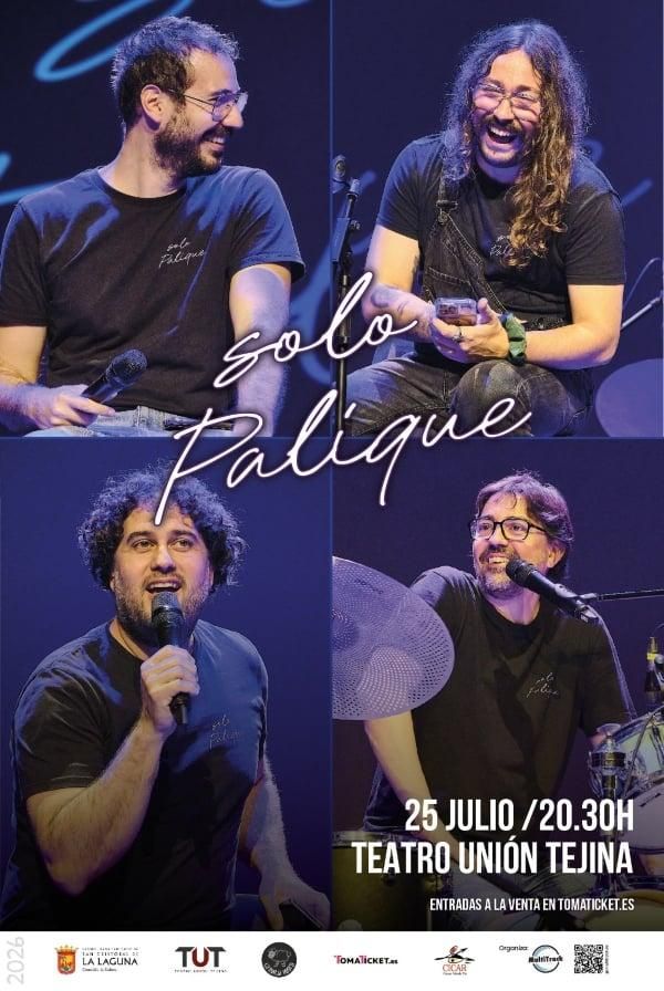 Cartel de 'Solo palique'.