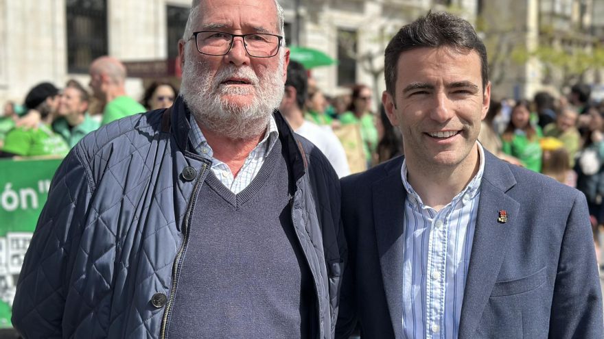 Ramón Ruiz (izda) y Pedro Casares