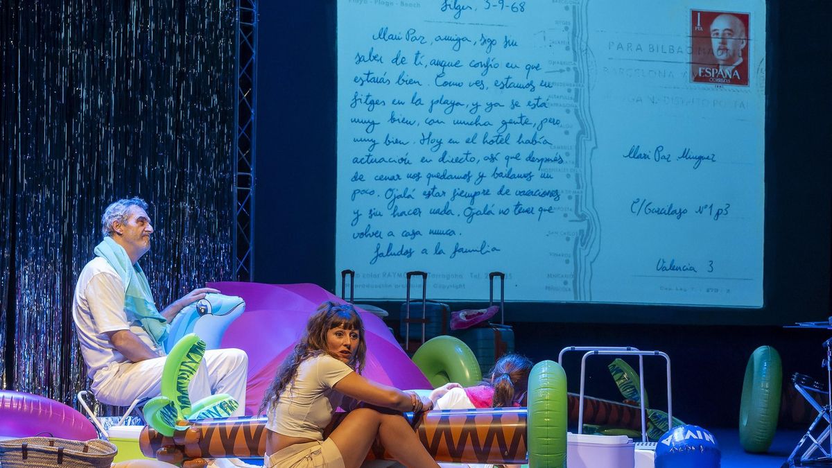 Escena de 'Postals' de L'Horta Teatre.