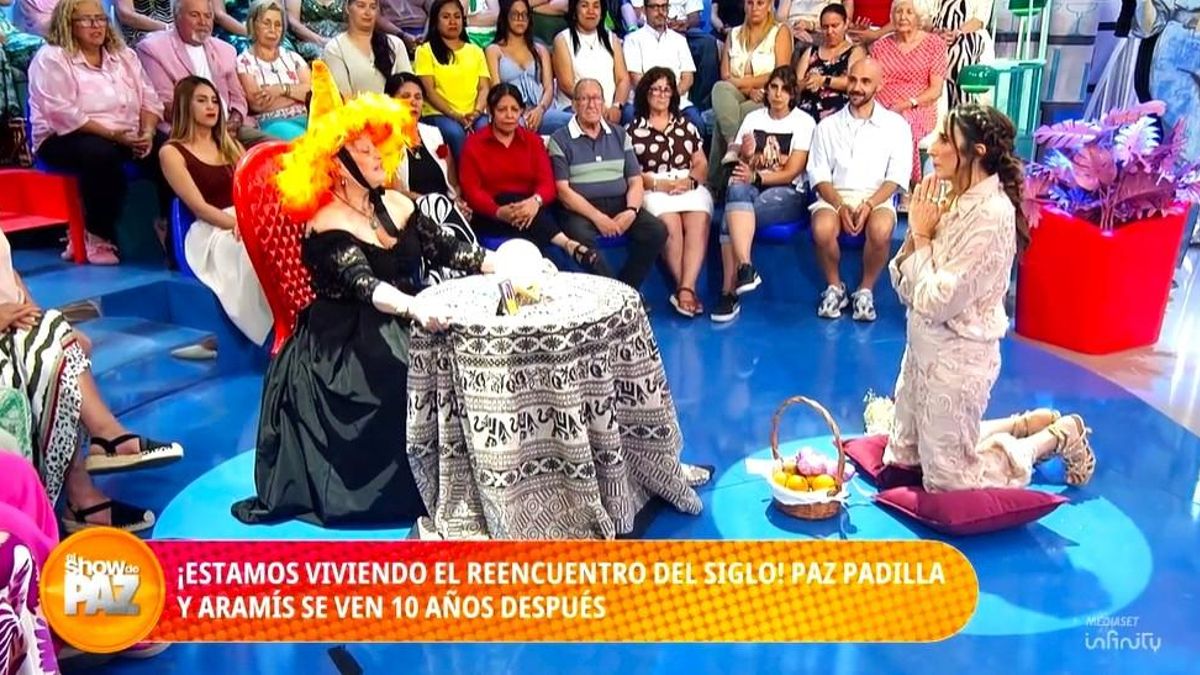 Paz Padilla pide perdón a Aramís Fuster después de su recordada bronca en 'Sálvame': "La vida me golpeó desde entonces"