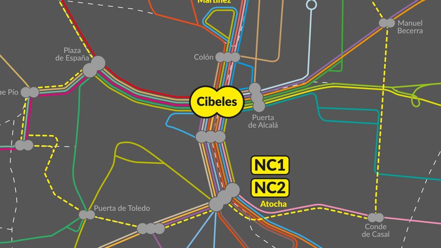 El nuevo mapa de los autobuses nocturnos en Madrid: un búho circular y 8 líneas ampliadas