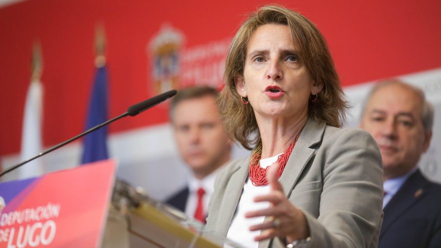 La vicepresidenta tercera y ministra de Transición Ecológica y Reto Democrático, Teresa Ribera.