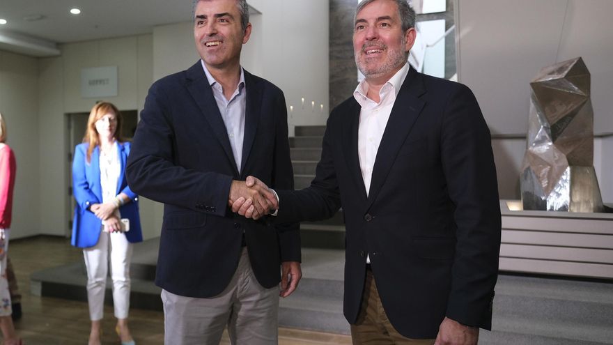 CC y el PP cierran un acuerdo para gobernar Canarias