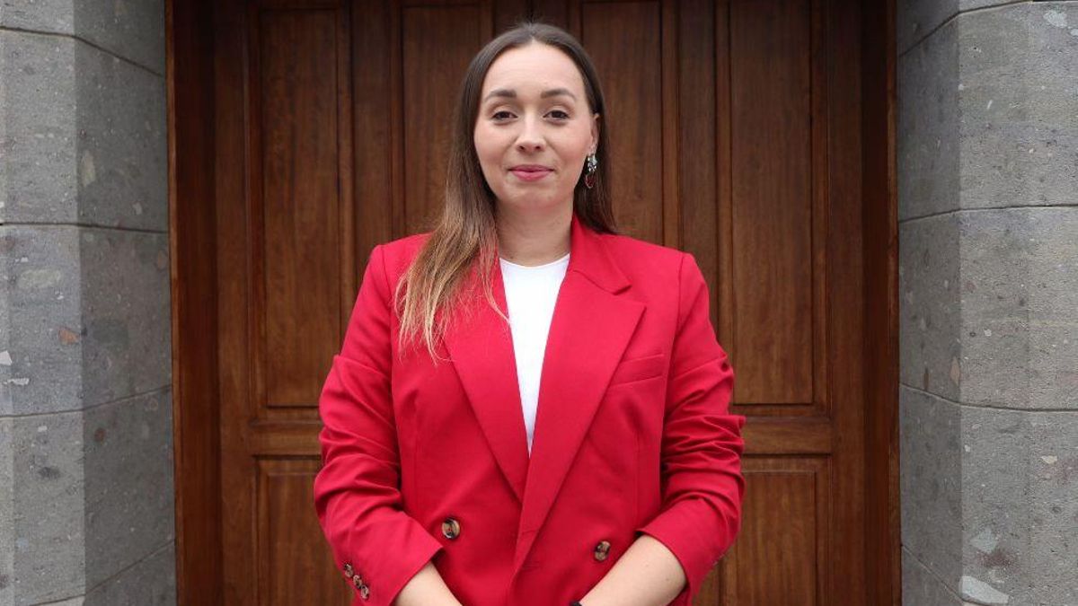 Melisa Rodríguez, portavoz del  Partido Popular  en Breña Alta.